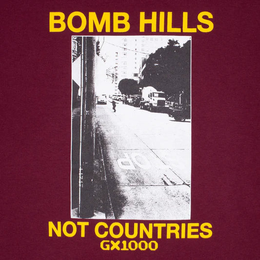 GX1000 Tee Bomb Hills Not Countries