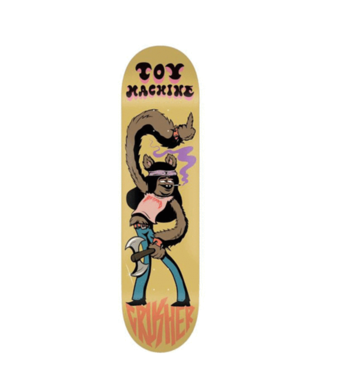 Toy Machine Deck Axel Chrysberg Stevie Gee 8.5