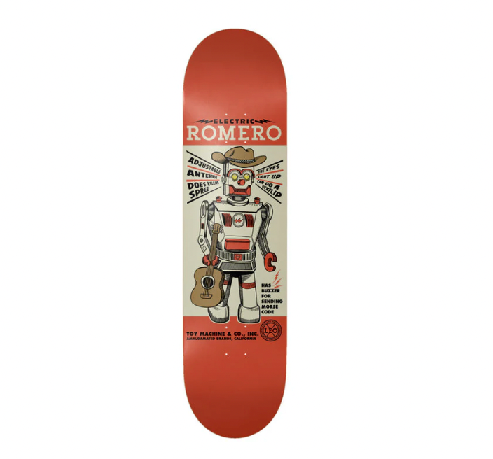 Toy Machine Deck Leo Romero Robot 8.5
