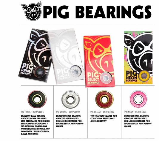 Pig Bearings Choice