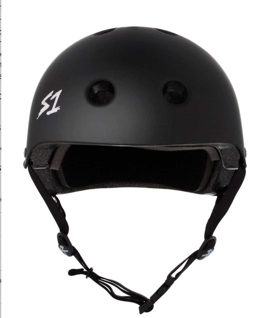 S1 Lifer Helmet Matte Black