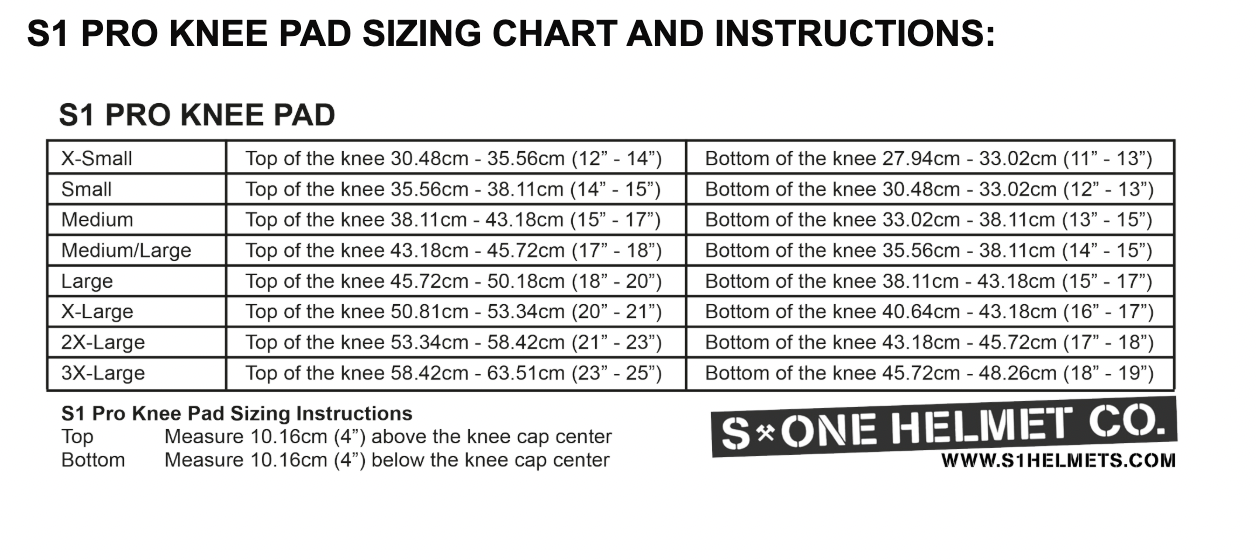 S1 Pro Knee Pads Gen 4.5 40mm