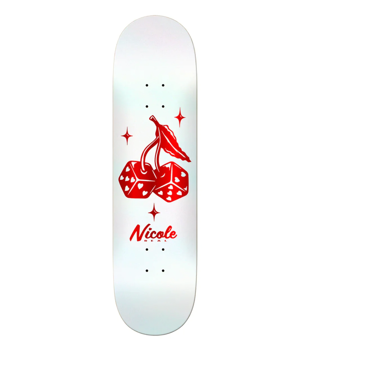 Real Deck Nicole Hause High Roller Twin Nose 8.35