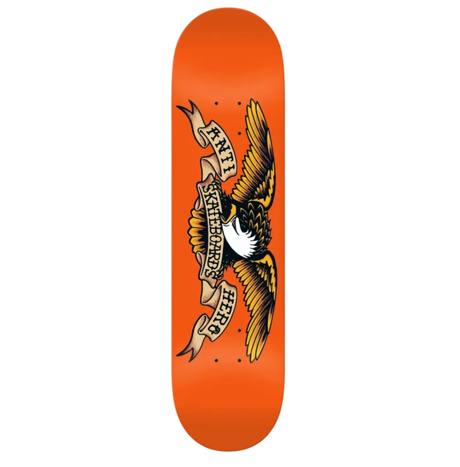 Antihero Deck Team Classic Eagle 9 Orange