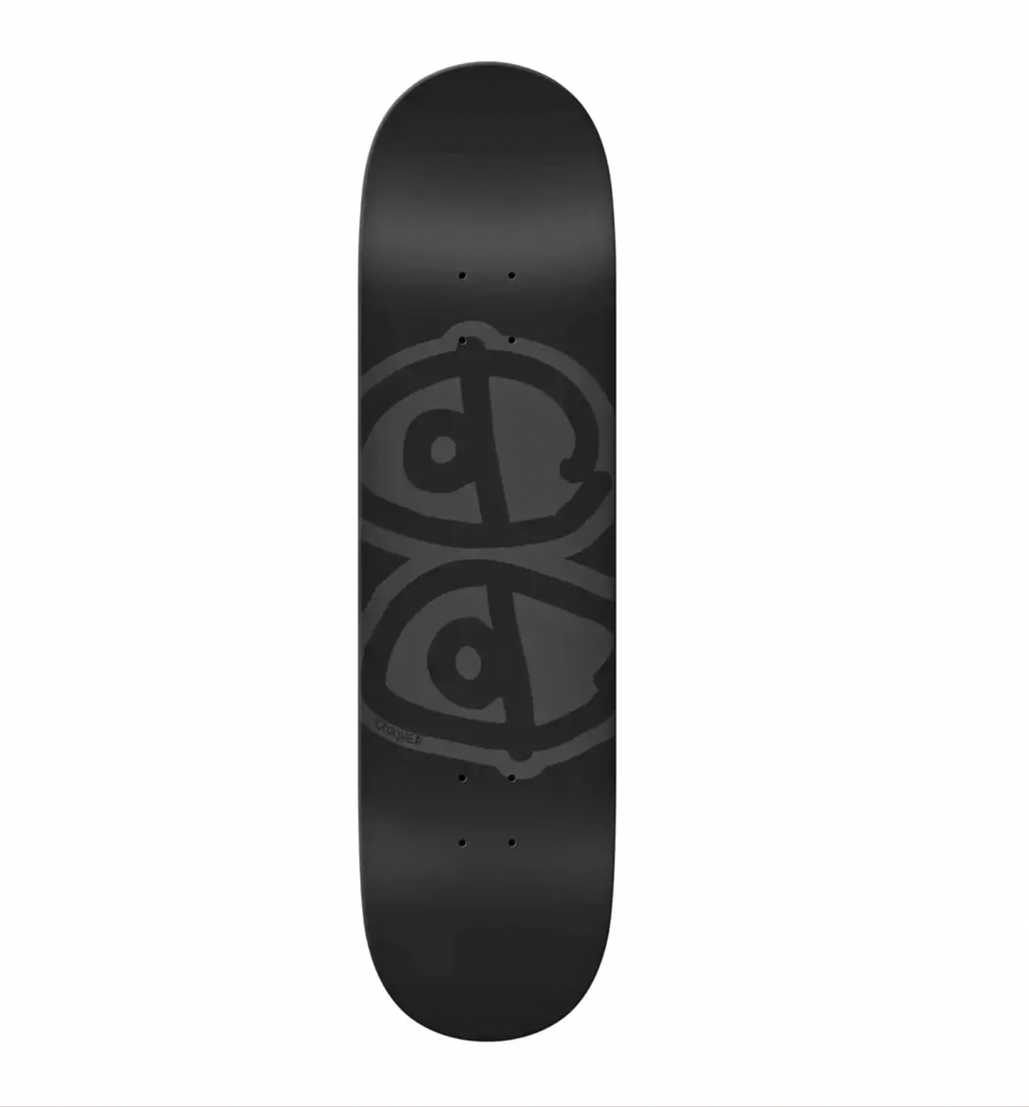Krooked Deck Eyes Black 8.5