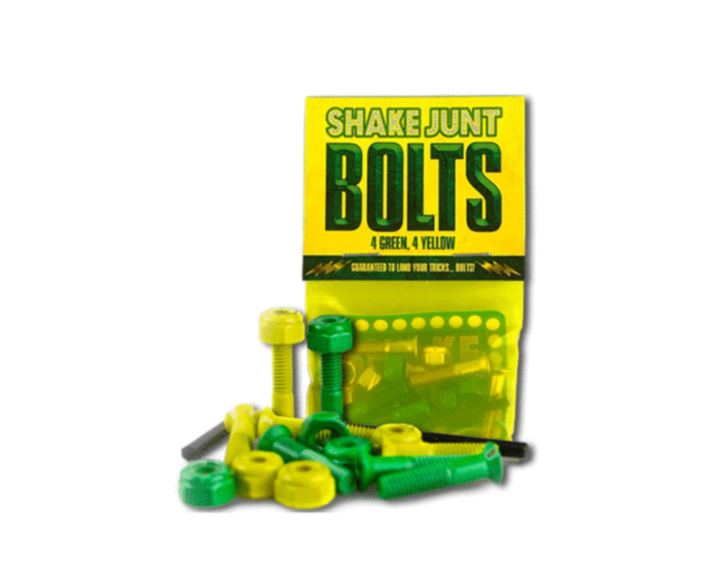 Shake Junt Hardware Green/Yellow 7/8 Phillips