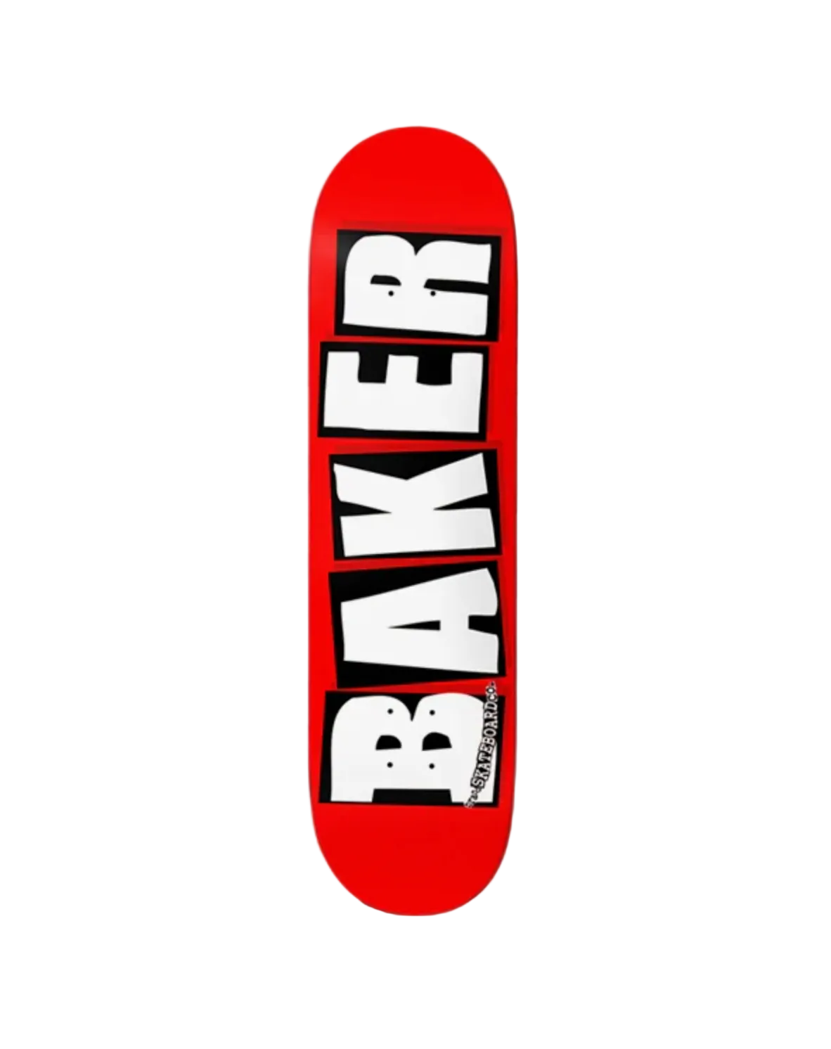 Baker Deck Brand Logo White
