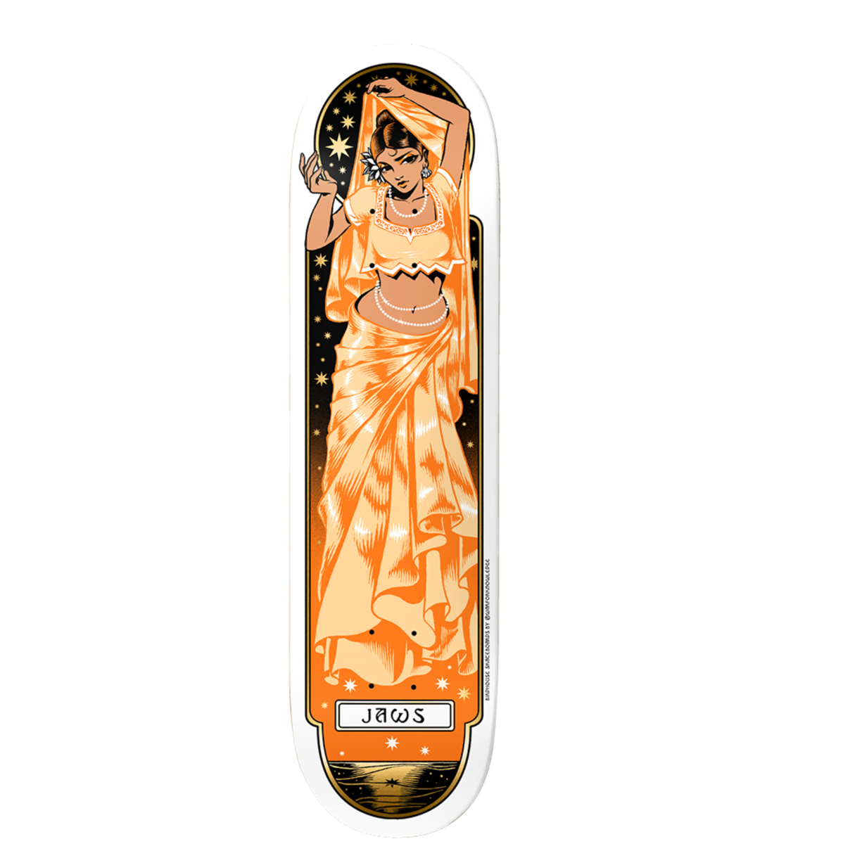 Birdhouse Deck Jaws Devine Aura 8.25