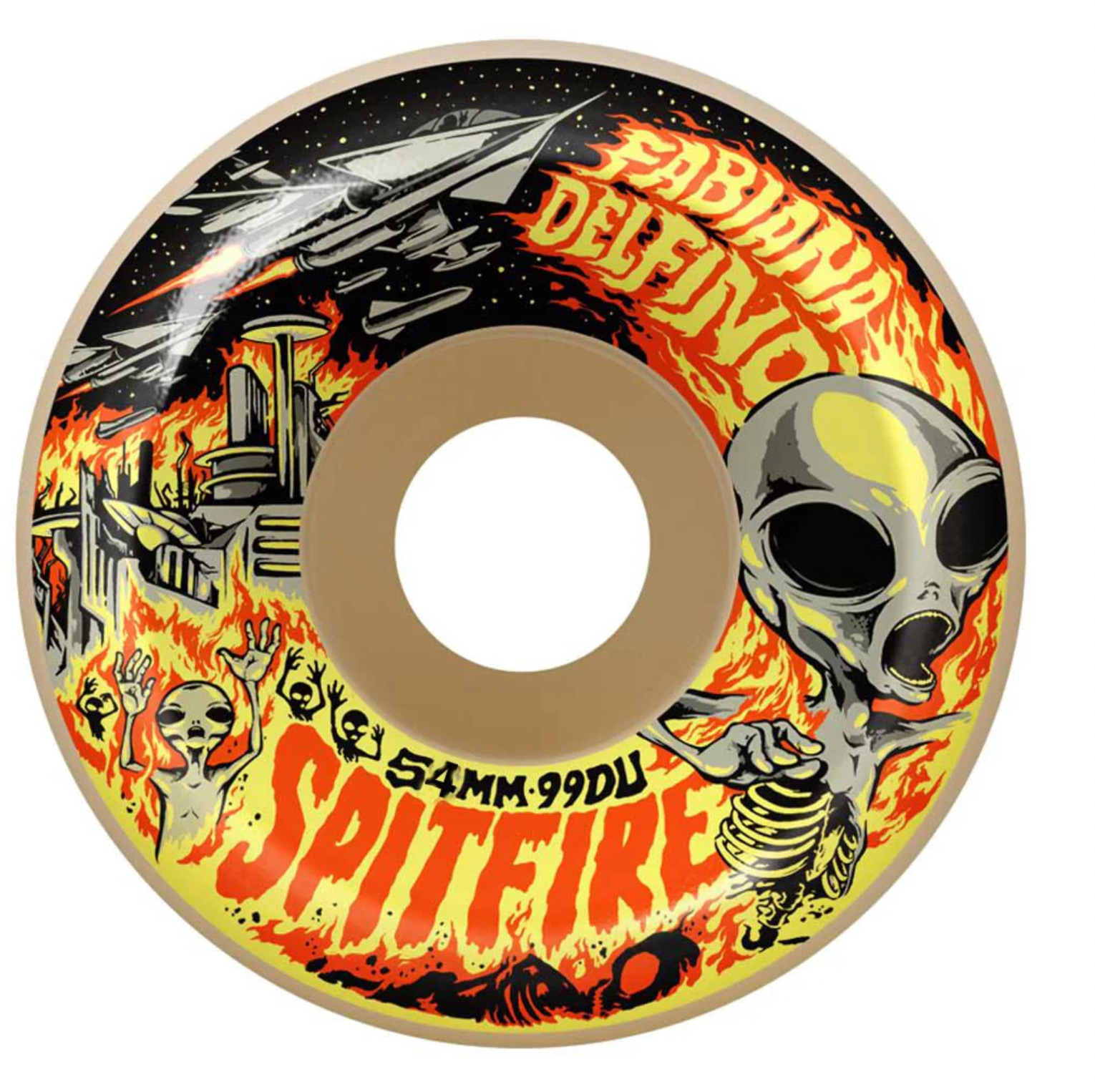 Spitfire Wheels F4 99A 54 Fabiana Delfino Invasion Conical Full