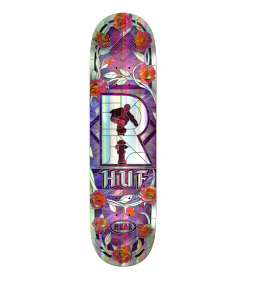 Real Deck Keith Hufnagel Cathedral Holographic 8.06
