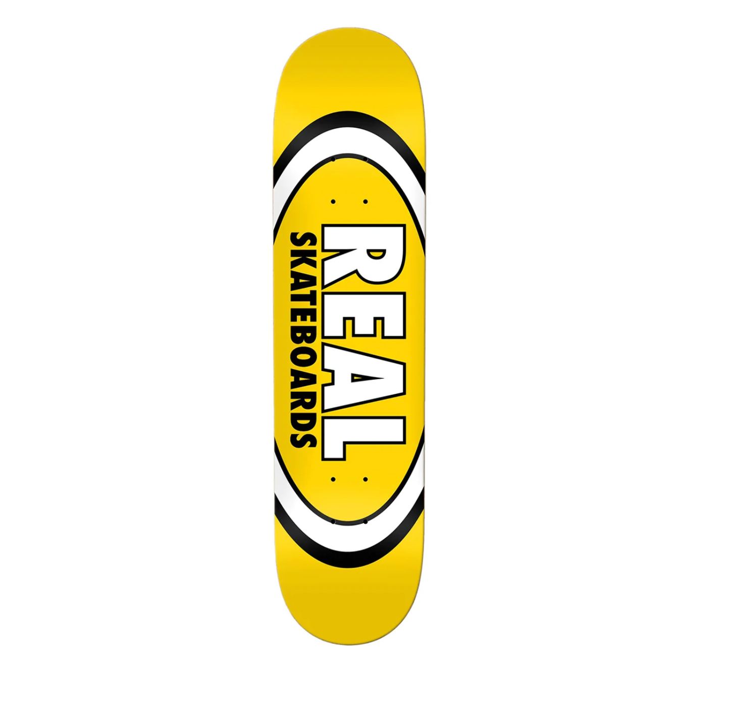 Real Deck Oval Logo 8.06 Yellow