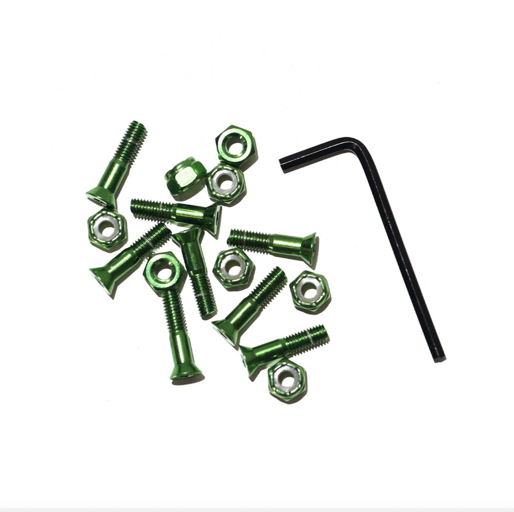 Sunday Hardware 7/8 Allen Green Anodised