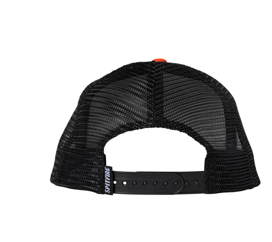 Spitfire Snapback - Old E Drop Black/Red