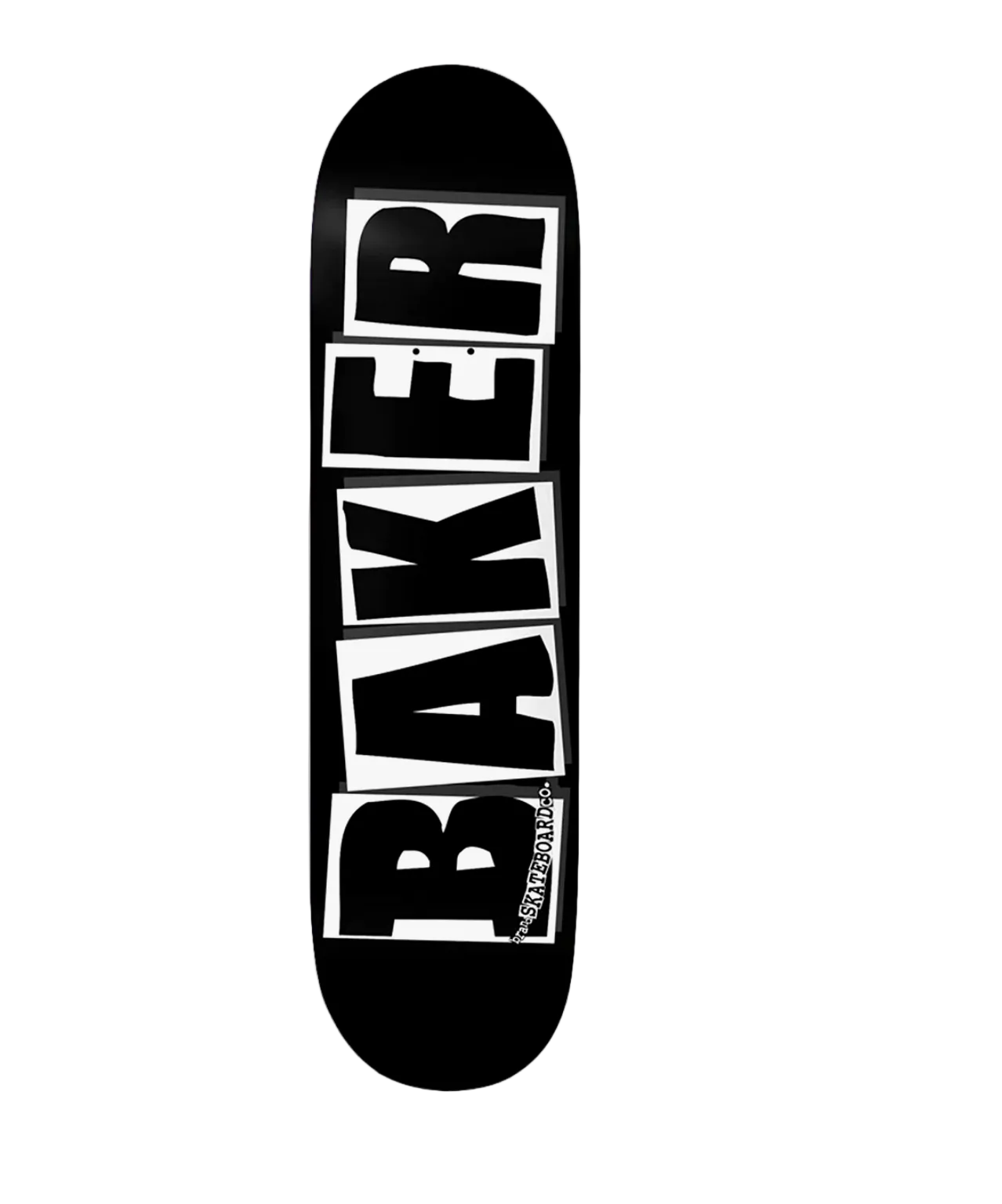Baker Deck Brand Logo Black/White 8.25