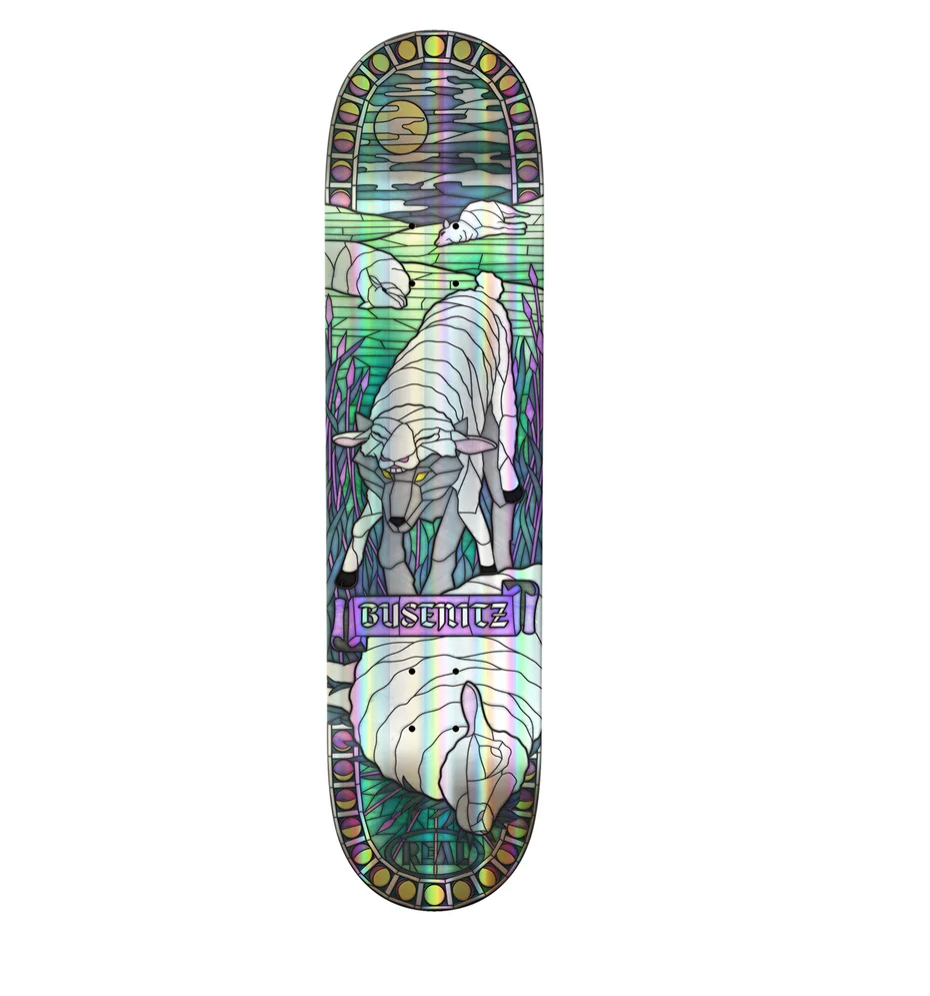 Real Deck Dennis Busenitz Holographic Cathedral 8.38