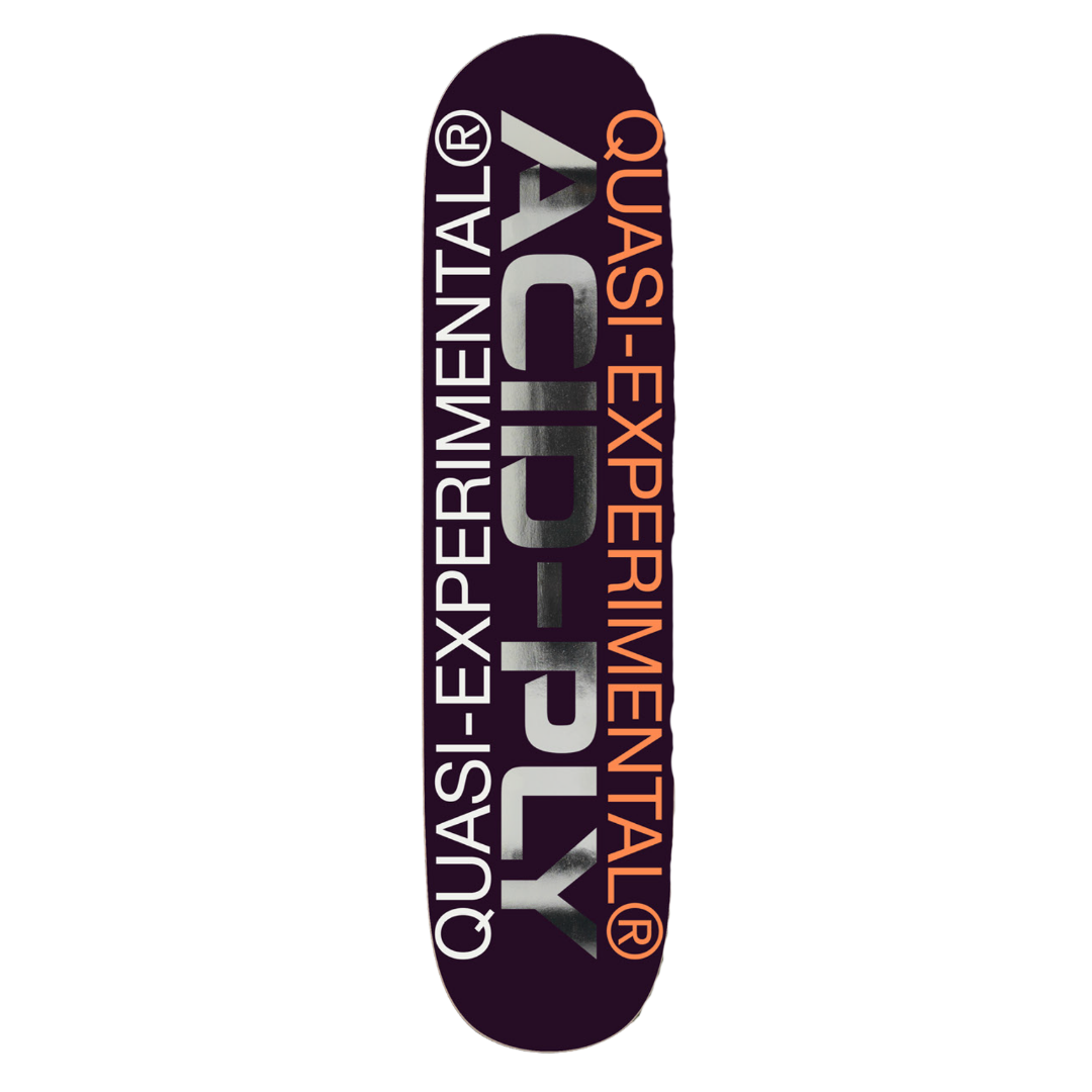 Quasi Deck Mega Black 8.375