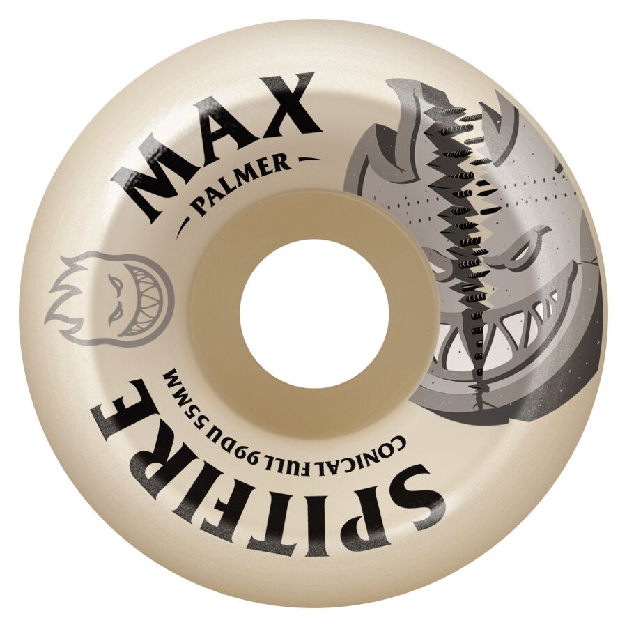 Spitfire Wheels F4 99A 55mm Max Palmer Burn Squad Conical Full