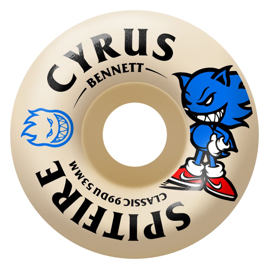 Spitfire Wheels F4 99A 53mm Cyrus Bennett Burn Squad Classic