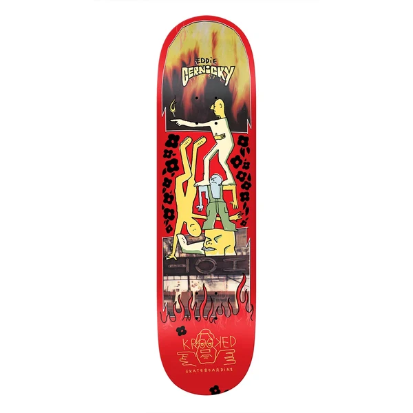 Krooked Deck Eddie Cernicky Hot 8.25