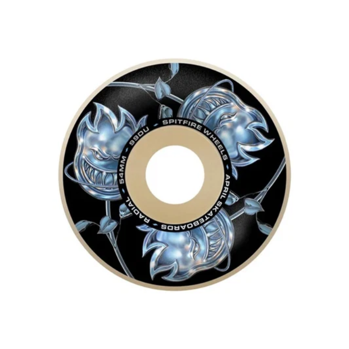 Spitfire Wheels F4 99 SF x April Bighead Rose Radial