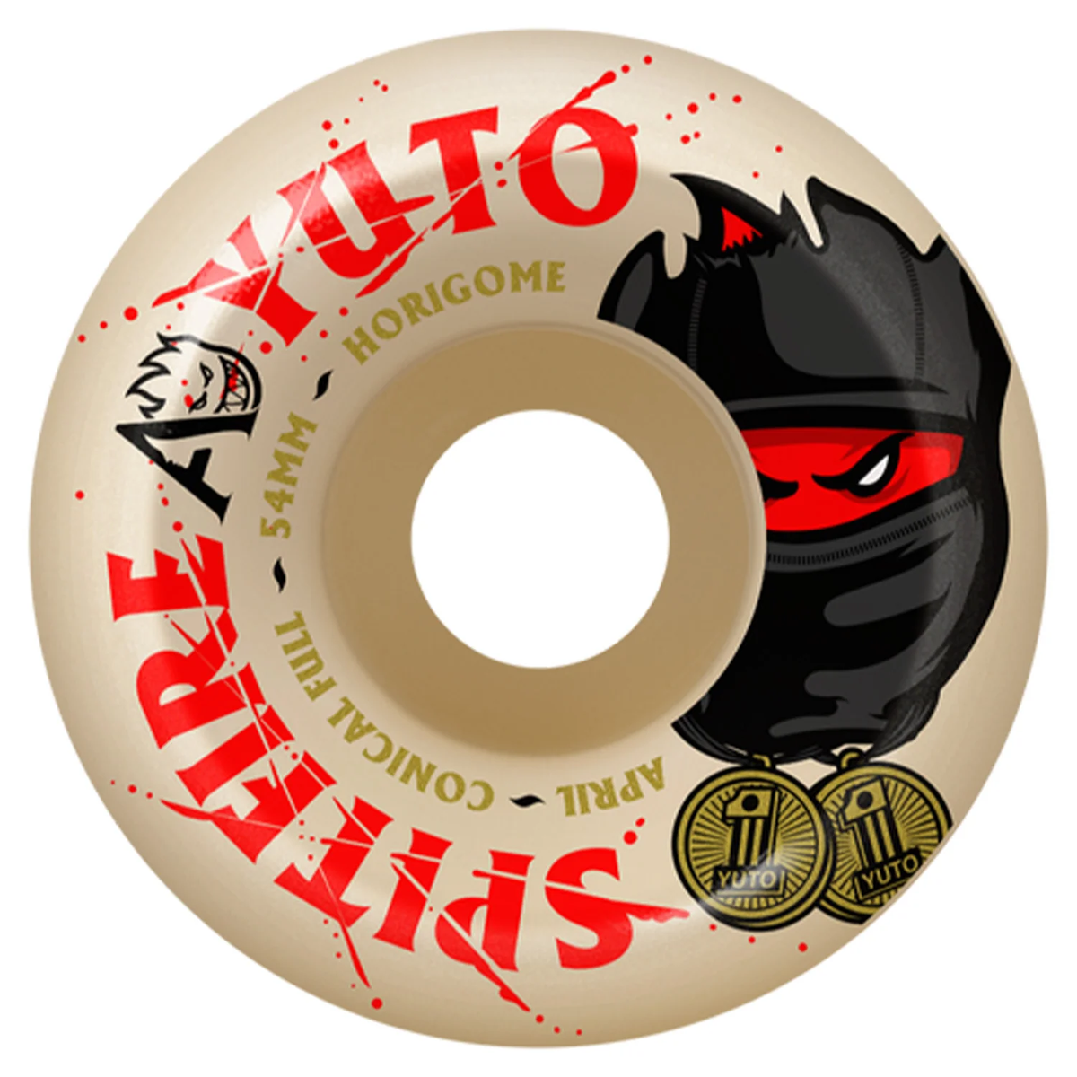 Spitfire Wheels F4 99 SF x April Yuto Conical Full 54