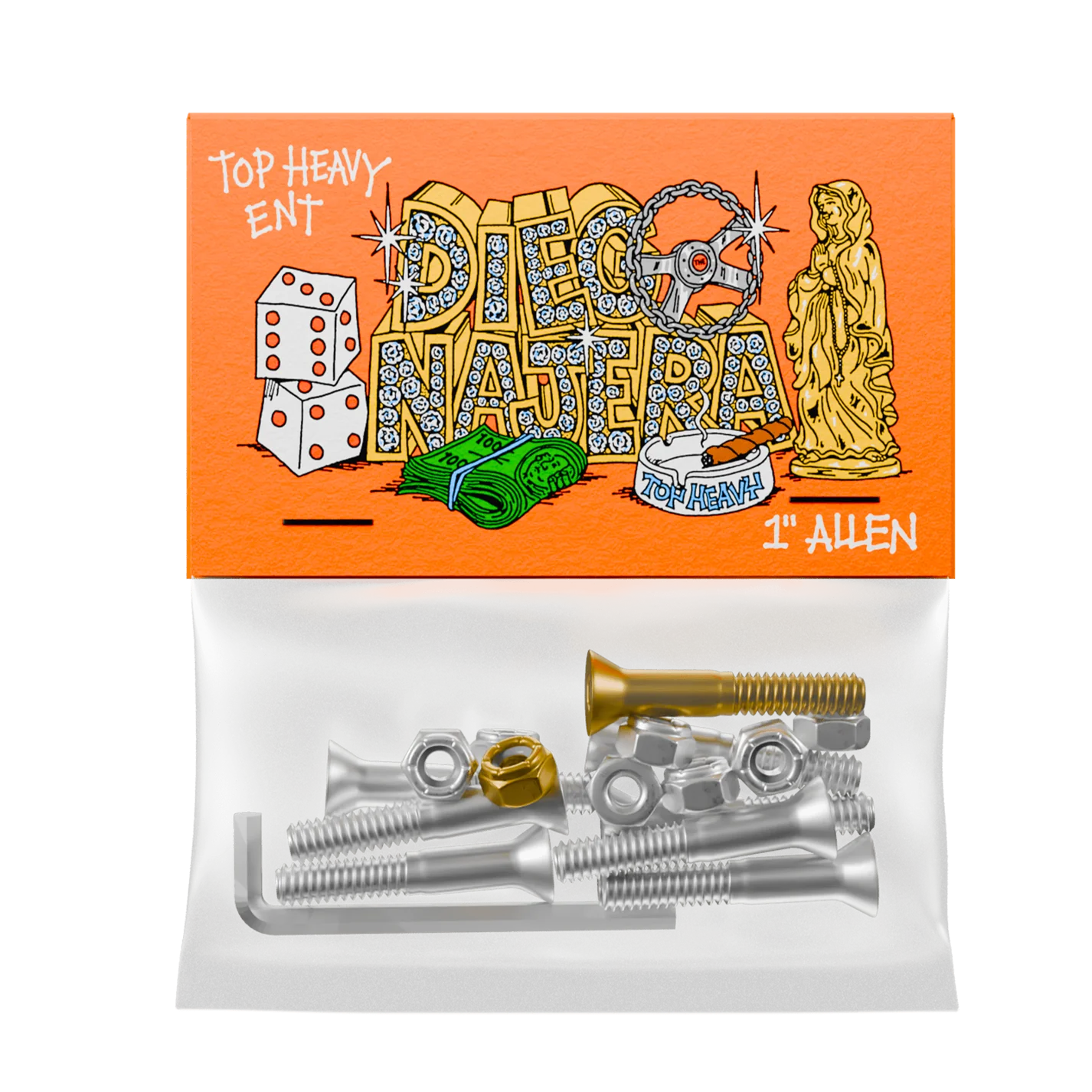 Top Heavy Hardware Diego Pro 1" Allen