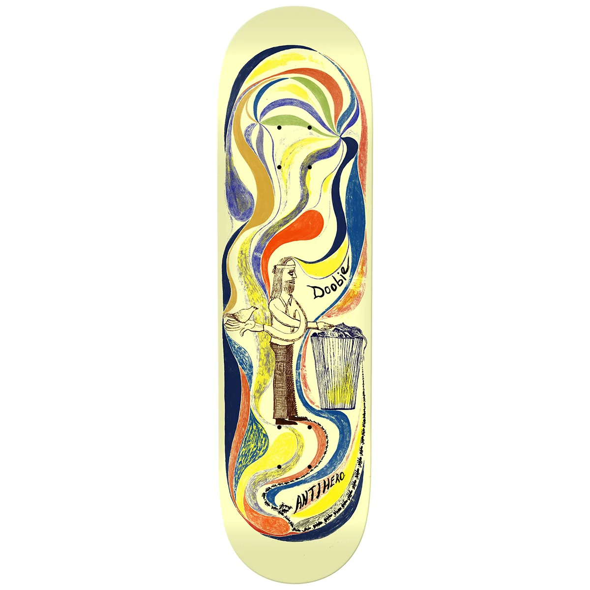 Antihero Deck Victor "Doobie" Pelligrin Expressions 8.75