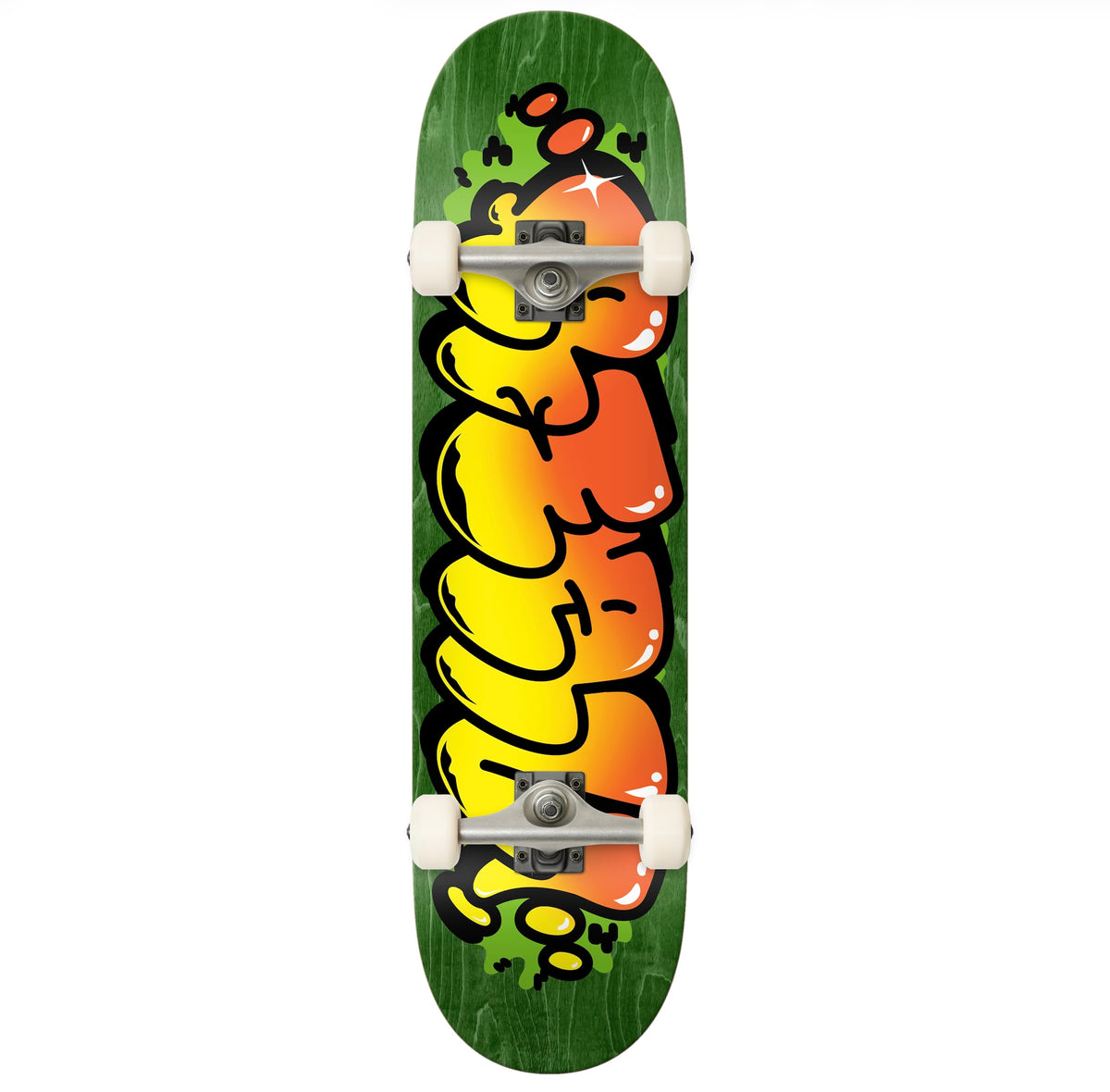Real Complete Bubble Letter Green 8.5