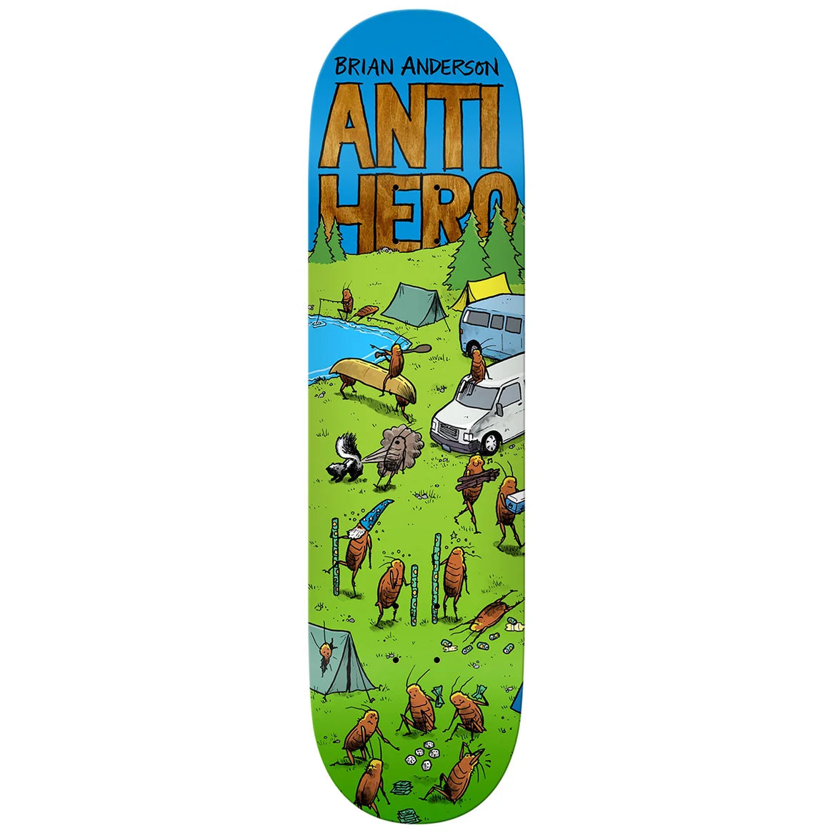Antihero Deck Brian Anderson Roached Out 2 8.5