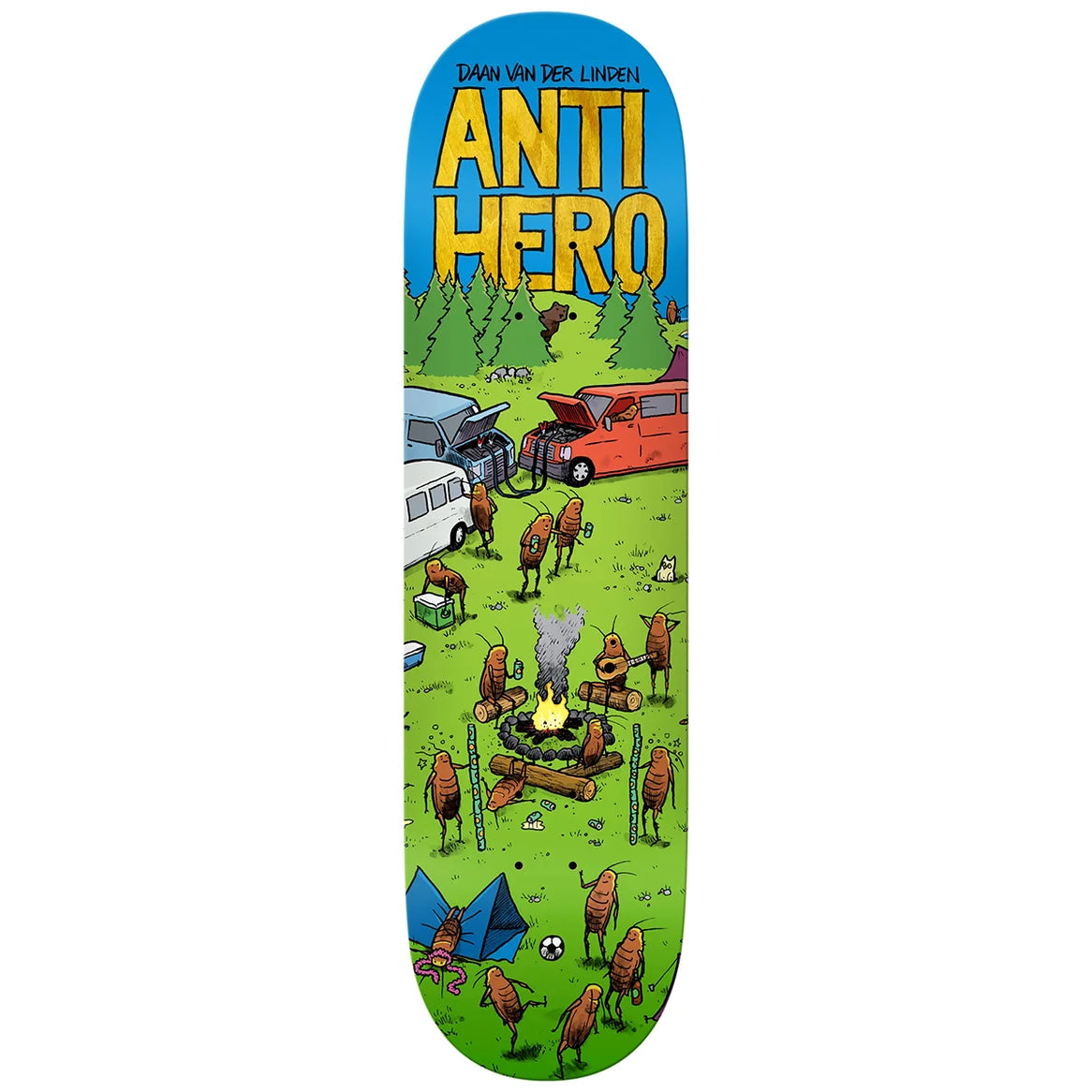 Antihero Deck Daan Van Der Linden Roached Out 8.25
