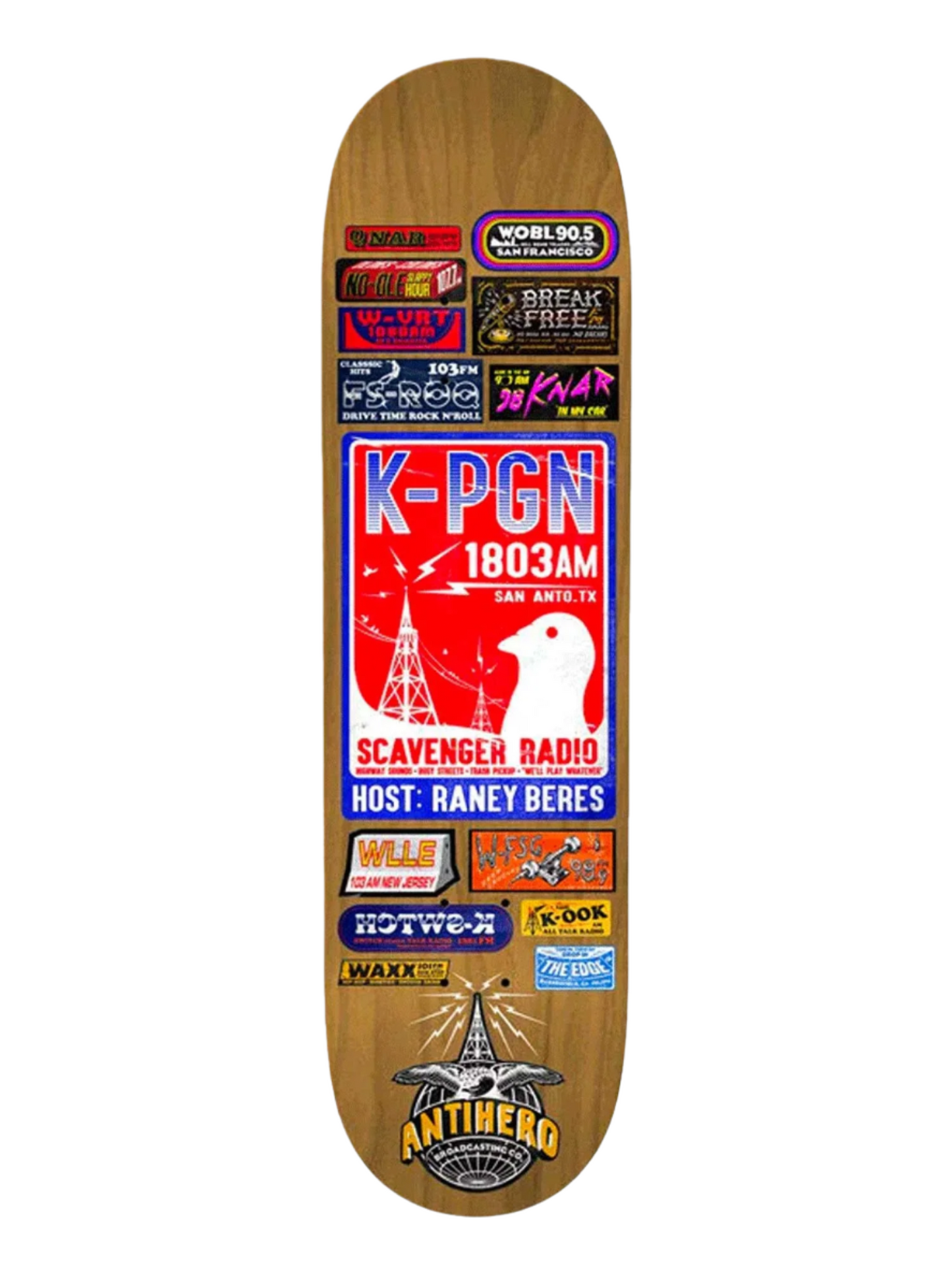 Antihero Deck Raney Beres Broadcasting 8.06