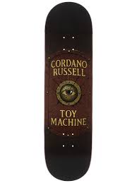 Toy Machine Deck Cordano Russell Faith 8.75