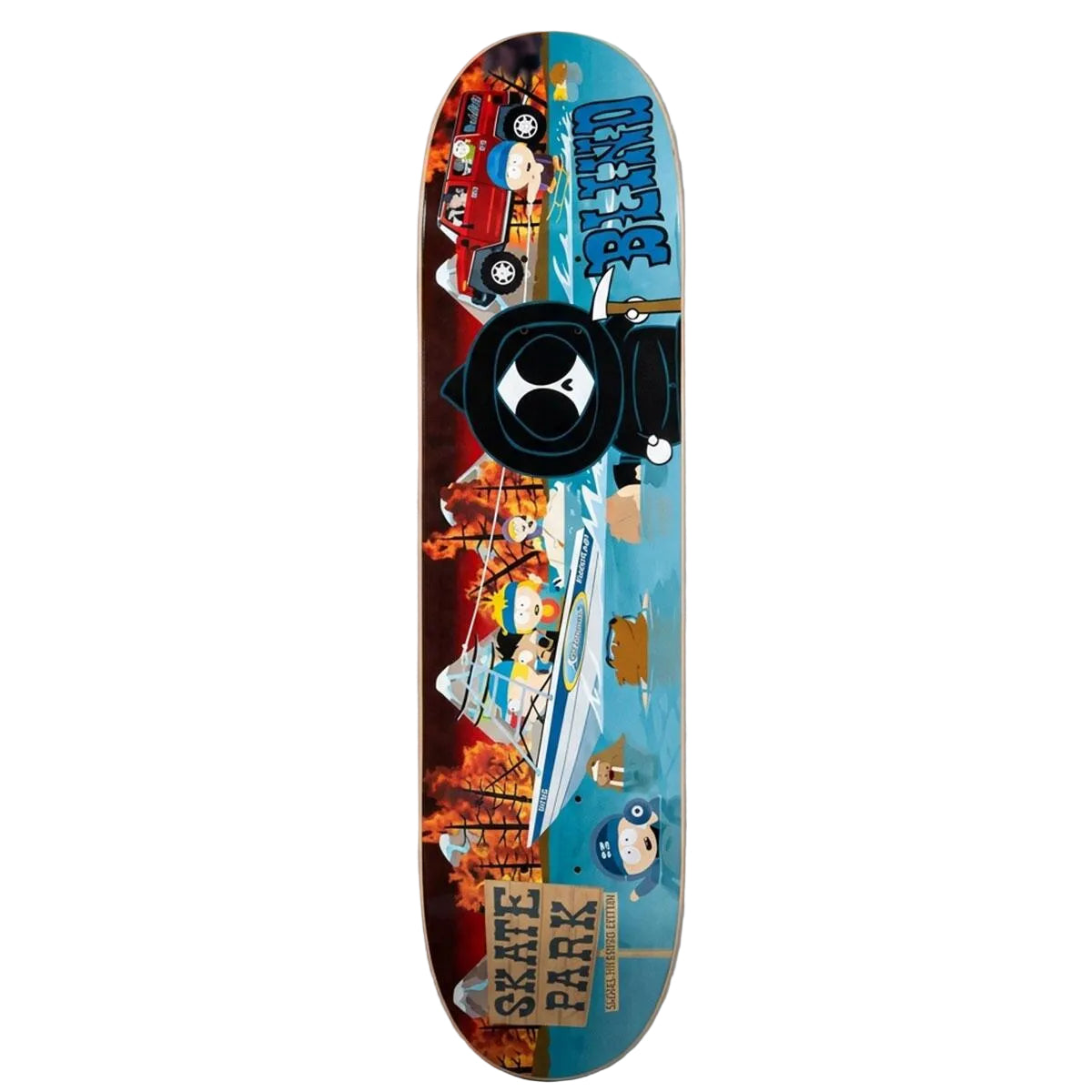 Blind Deck Skate Park Global Warming Blue 8.5