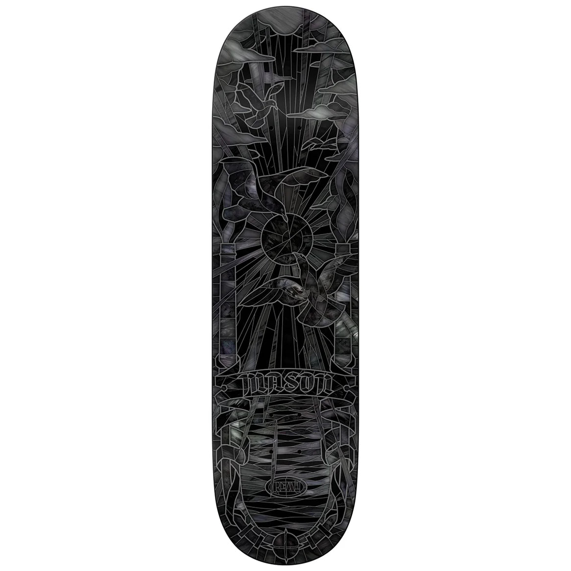 Real Deck Mason Silver Black Sunday Cathedral 8.25