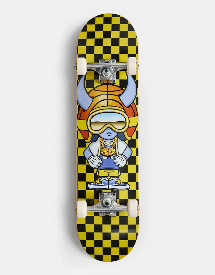 Speed Demon Complete Baller Black/Yellow Checks 7.75