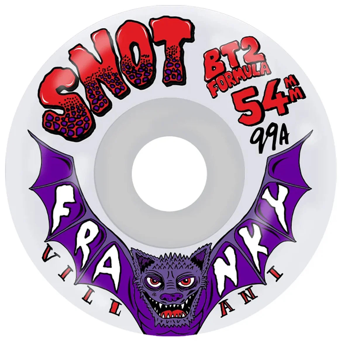 Snot Wheels Franky Villani Conical Clear 99A 54mm