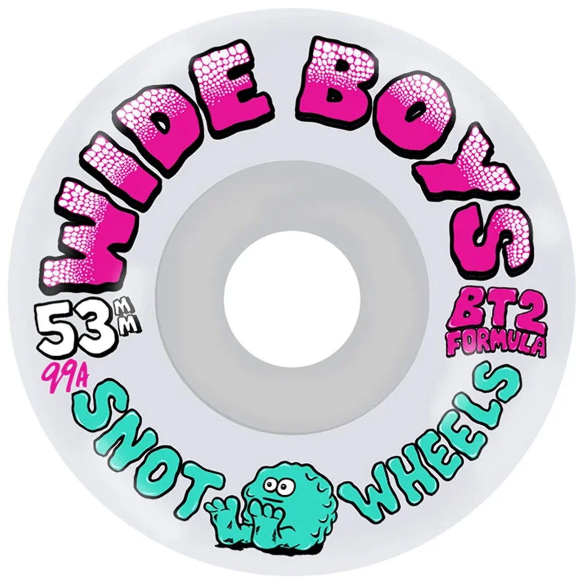 Snot Wheels Wide Boys Clear 99A 53mm