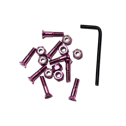 Sunday Hardware 7/8 Allen Purple Anodised