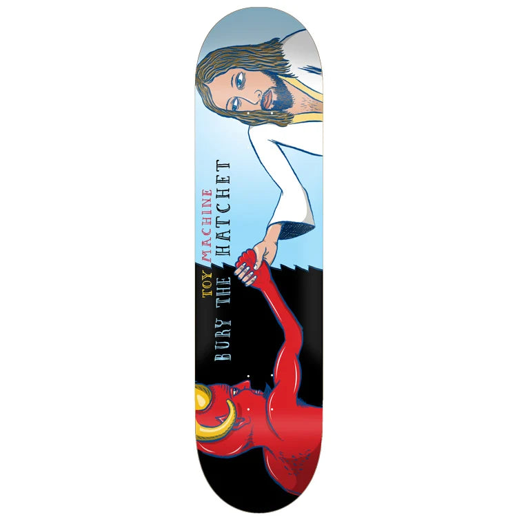 Toy Machine Deck Bury The Hatchet Symmetrical 8.0