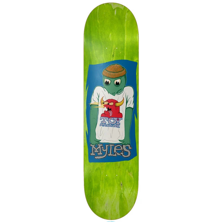 Toy Machine Deck Myles Willard Turtle Shirt 8.25