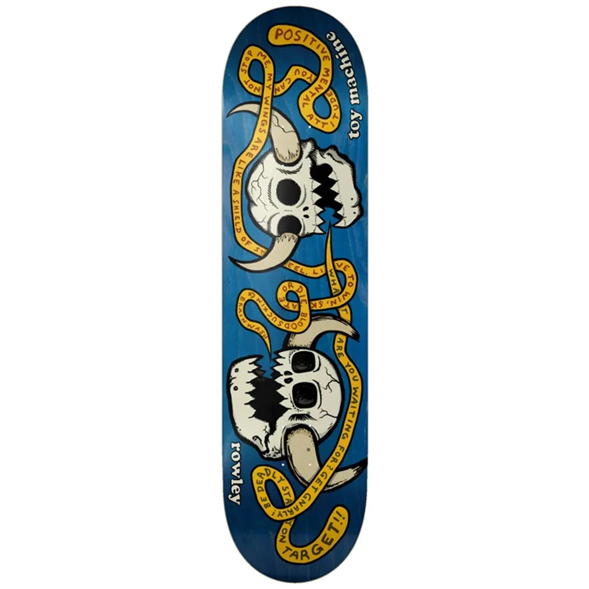 Toy Machine Deck Geoff Rowley Skulls 8.25